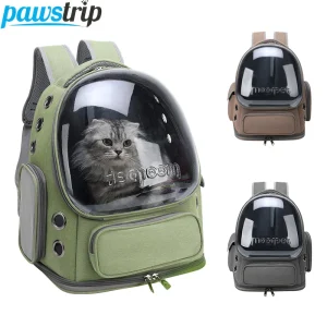 Sac de transport transparent pour petit chiens et chats. Sac à dos de voyage pour petit chiens et chats. Sac de transport respirant pour petit chiens et chats Fournitures, sac de transport pour animaux de compagnie